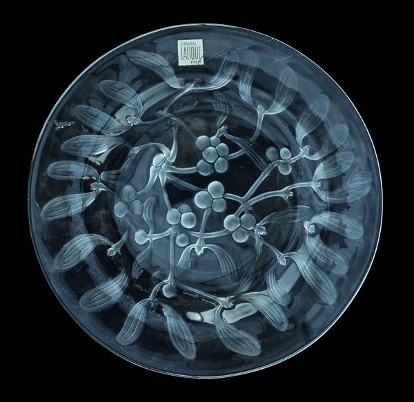 PIATTO IN CRISTALLO, LALIQUE