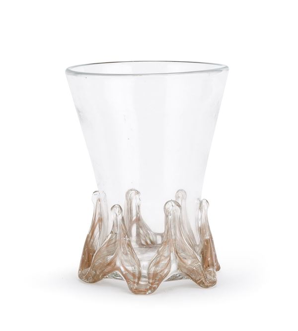 VASO IN VETRO, MURANO ANNI '60