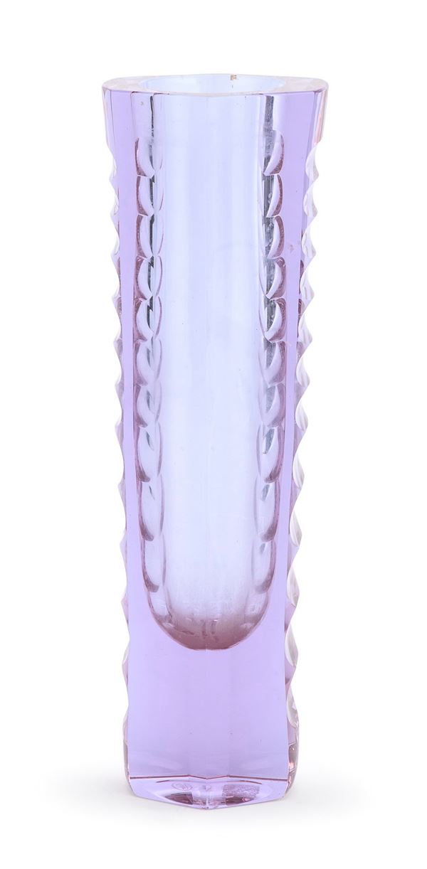 VASO IN CRISTALLO, MOSER CECOSLOVACCHIA ANNI '60