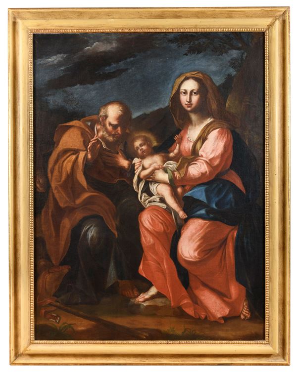 RIPOSO DURANTE LA FUGA IN EGITTO DI FEDERICO BIANCHI