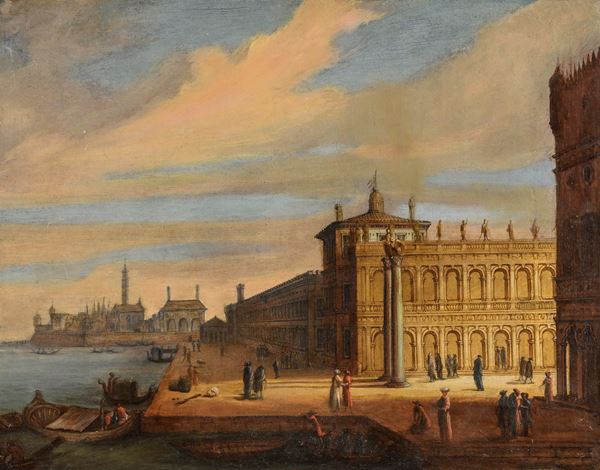 VEDUTA DI PIAZZA SAN MARCO DEL SETTECENTO