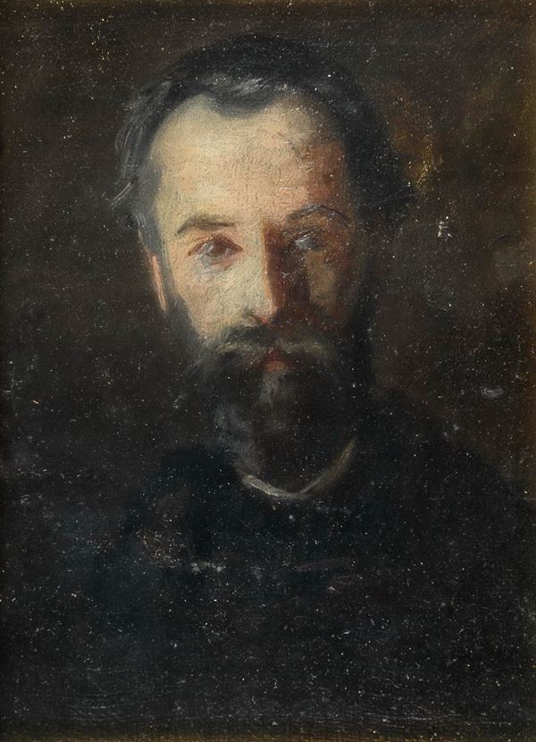 DIPINTO RITRATTO DI UOMO DI PITTORE EUROPEO