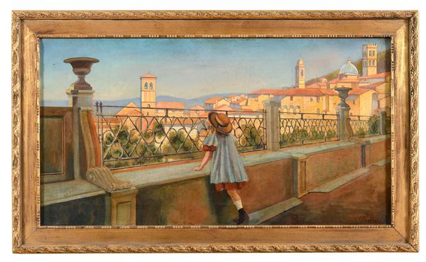 ASSISI DA UNA TERRAZZA DI CAROLO TADDEI