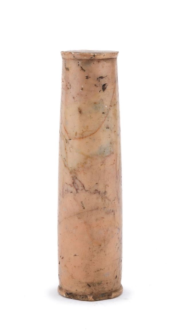 MODELLO DI COLONNA IN MARMO GIALLO ANTICO