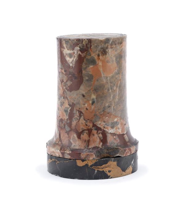 MODELLO DI ROCCHIO DI COLONNA IN MARMO PORTASANTA