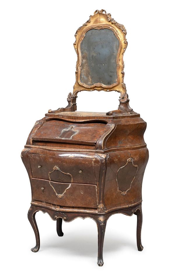COMMODE A SCARABATTOLA CON SPECCHIERA, VENEZIA