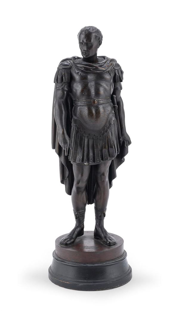 BRONZO CESARE DI SCULTORE ITALIANO