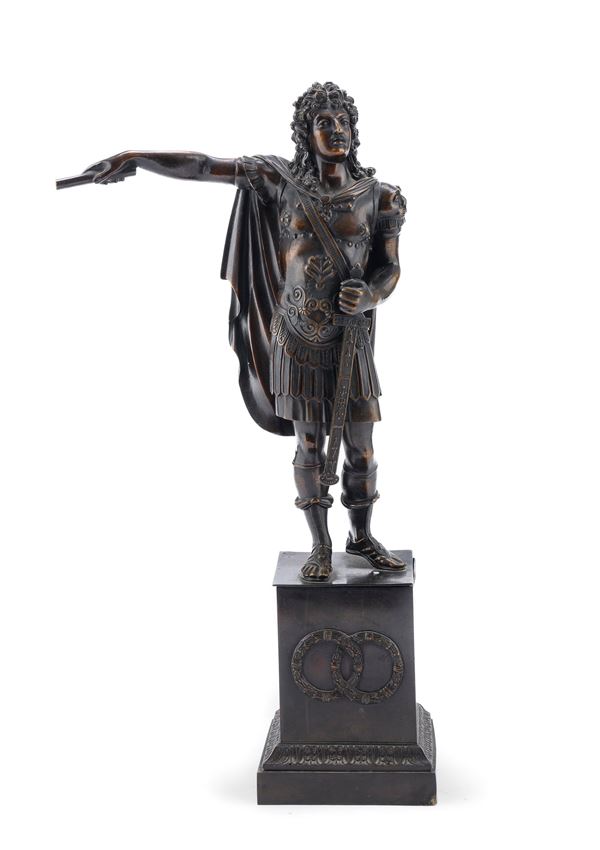BRONZO LUIGI XIV DI SCULTORE FRANCESE