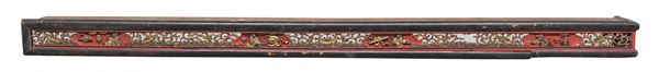 MANTOVANA IN LEGNO LACCATO, CINA