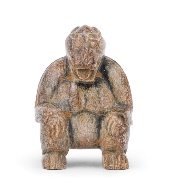 PICCOLA SCULTURA IN GIADA, CINA