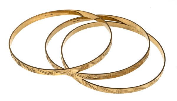 TRE BRACCIALI RIGIDI