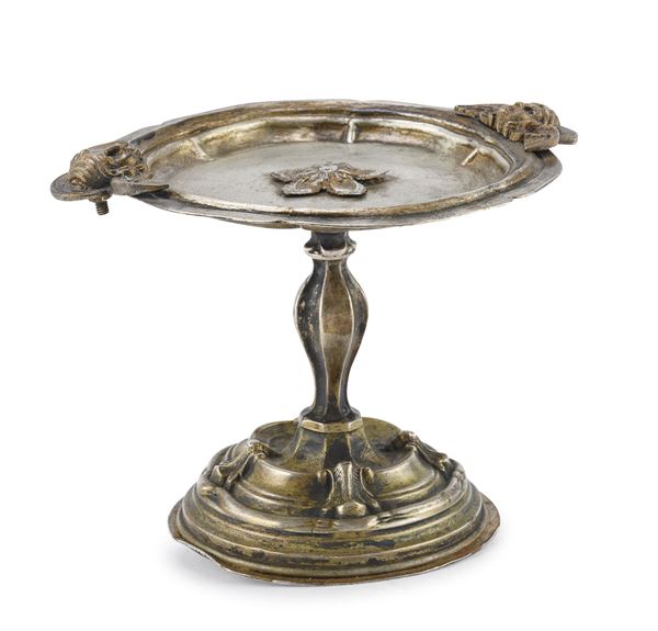 ALZATINA IN ARGENTO, PUNZONE NAPOLI 1710