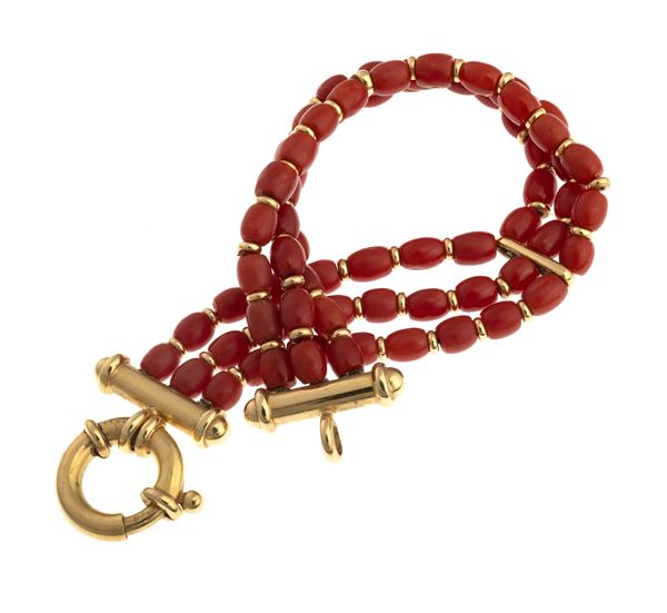 BRACCIALE IN CORALLO