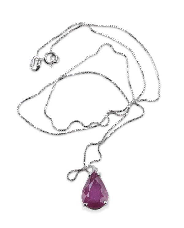 COLLIER CON RUBINO