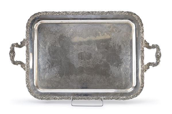 VASSOIO IN SILVERPLATED, STATI UNITI INIZI XX SECOLO