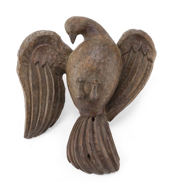 SCULTURA DELLO SPIRITO SANTO, ITALIA CENTRALE XVI SECOLO