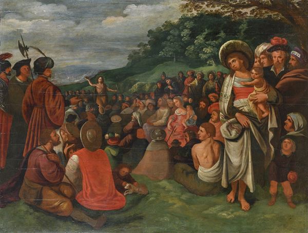 LA PREDICA DEL BATTISTA DELL'AMBITO DI HENDRICK VAN BALEN