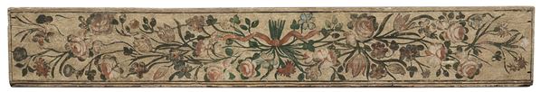 FREGIO DECORATIVO IN LEGNO DIPINTO