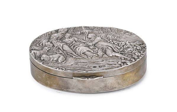 COFANETTO IN ARGENTO, LONDRA 1899