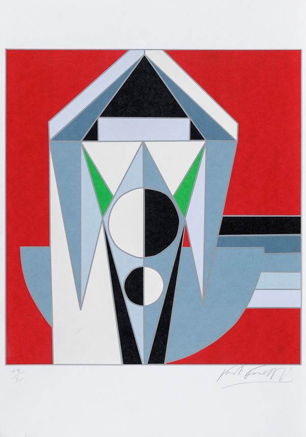 SERIGRAFIA DI TANCREDI FORNASETTI