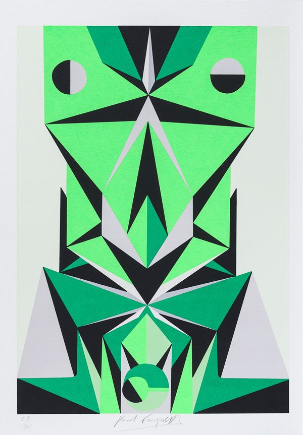 SERIGRAFIA DI TANCREDI FORNASETTI