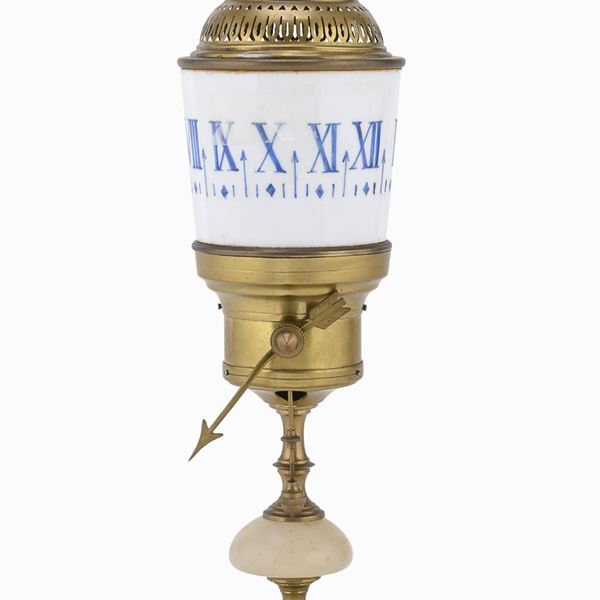 LAMPADA OROLOGIO ROTANTE, XIX SECOLO