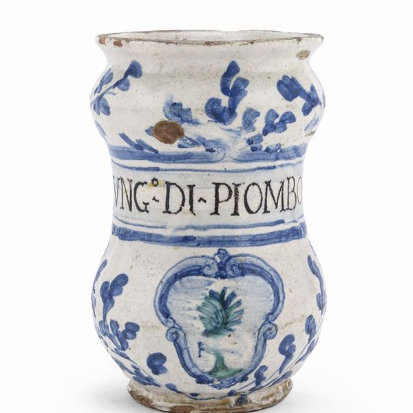 VASO DA FARMACIA, MONTEMURLO FINE XVII SECOLO