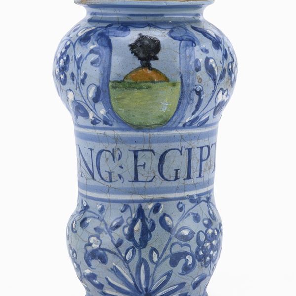 VASO DA FARMACIA IN MAIOLICA, VENEZIA XVI SECOLO