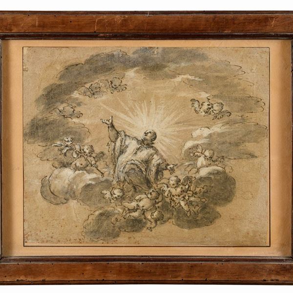 DISEGNO GLORIA DI SAN LUIGI GONZAGA