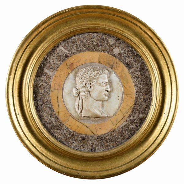 COPPIA DI ALTORILIEVI PROFILI FEDERICIANI, XV SECOLO