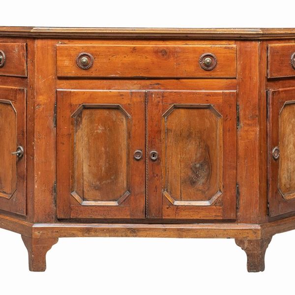 CREDENZA IN NOCE, VENETO FINE XVIII SECOLO