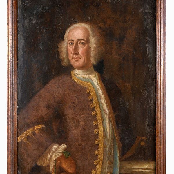 RITRATTO DI GENTILUOMO DI PITTORE DEL SETTECENTO