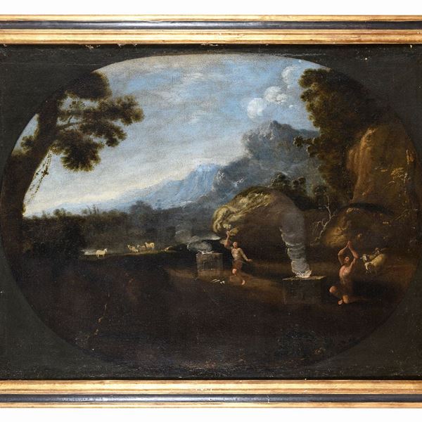 LE OFFERTE DI CAINO E ABELE DELLA CERCHIA DI FILIPPO NAPOLETANO