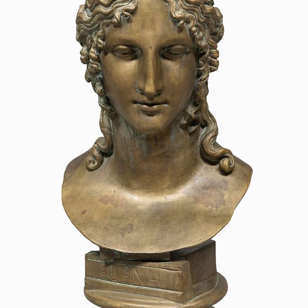 BRONZO ELENA DELLA FONDERIA CHIURAZZI DI NAPOLI