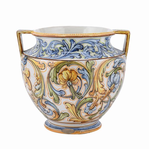 CACHEPOT IN CERAMICA, XX SECOLO
