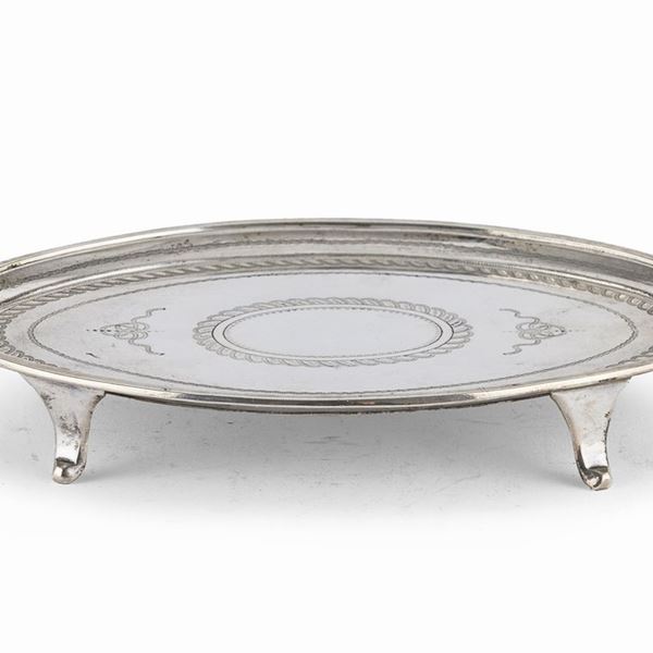 PRESENTOIR IN ARGENTO, LONDRA 1800