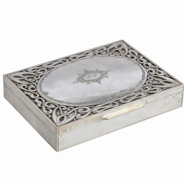 COFANETTO IN ARGENTO, FIRENZE POST 1968