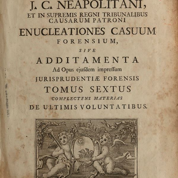 QUATTRO VOLUMI IN FOLIO GIURISPRUDENZA