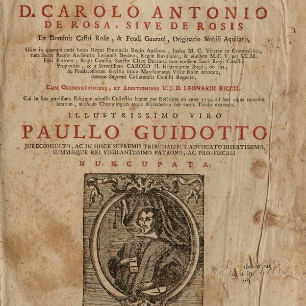TRE VOLUMI IN FOLIO GIURISPRUDENZA ANTICA