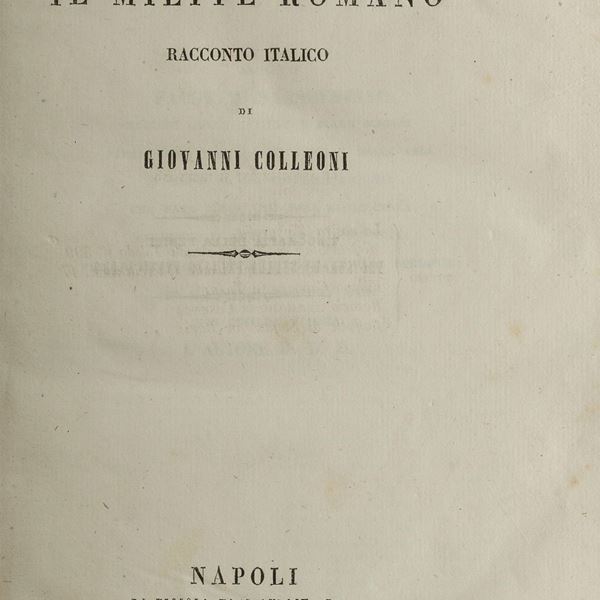 QUATTRO VOLUMI LETTERATURA OTTOCENTESCA