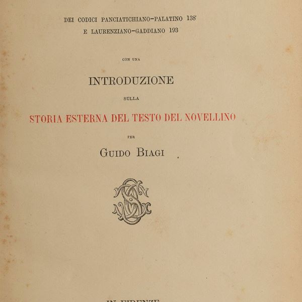 CINQUE VOLUMI LETTERATURA ITALIANA IN BELLE LEGATURE