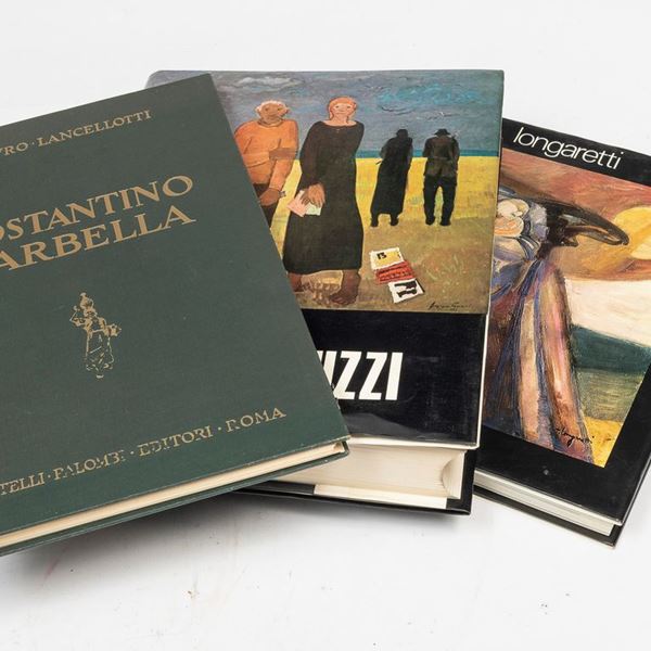 TRE VOLUMI D'ARTE PITTORI ITALIANI