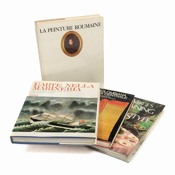 QUATTRO VOLUMI D'ARTE VARIA