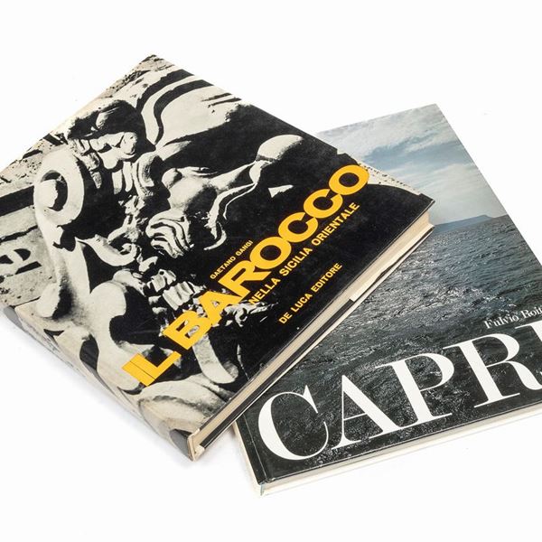 DUE VOLUMI FOTOGRAFICI BAROCCO E CAPRI