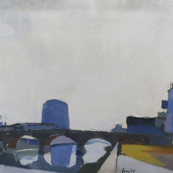 DIPINTO DI ANTONIO VANGELLI, 1953