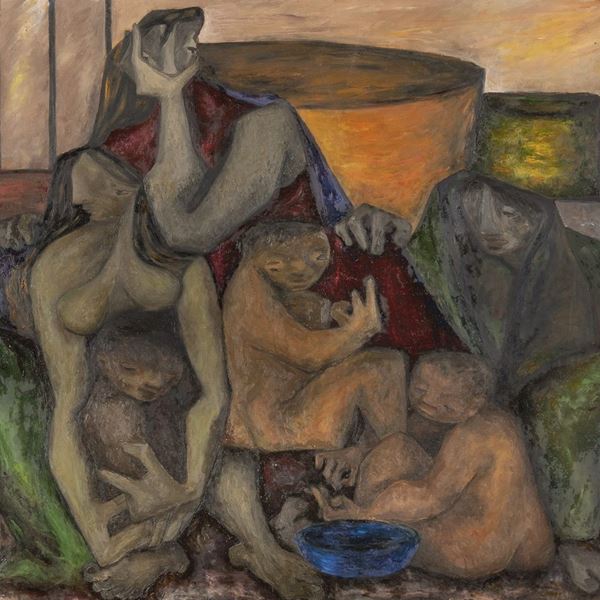 DIPINTO DI NICOLETTA BONARELLI, 1959