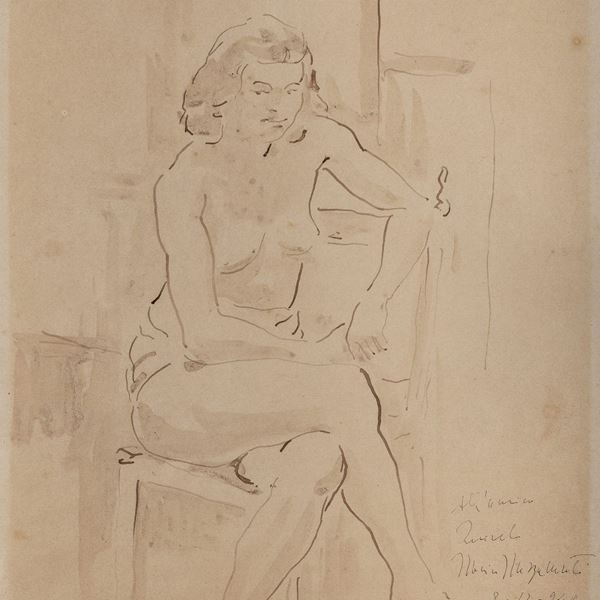 DISEGNO DI RENATO MARINO MAZZACURATI