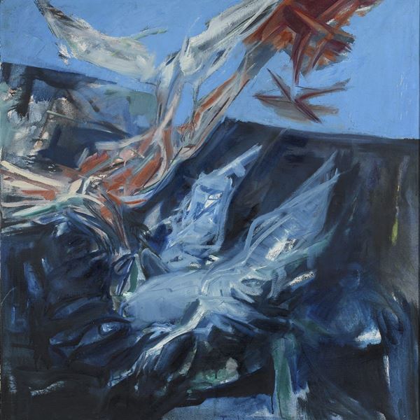 DIPINTO GABBIANO DI ALDO TURCHIARO, 1963