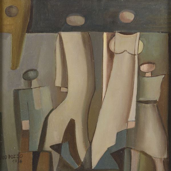 DIPINTO DI UGO POZZO, 1934