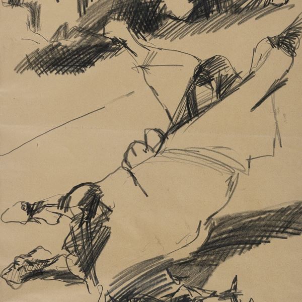 STUDIO PER MATTATOIO DI ENNIO CALABRIA, 1958